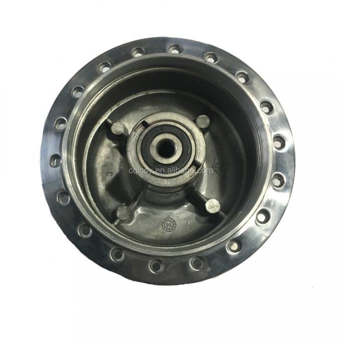 CD70 Polishing Motorcycle Wheel Hub , Alu Alloy Motorcycle Front Wheel Hub