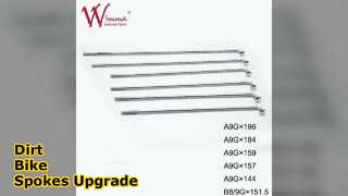 Dirt Bike Spoke Set 196mm A9G Wholesale