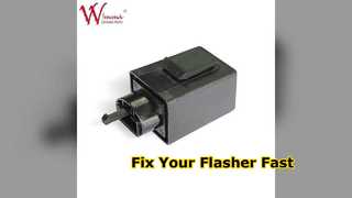 Motorcycle Flasher Fix 6V-12V Easy Install