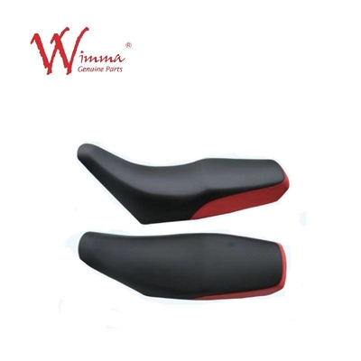 Custom Black Motorcycle Saddle Seat Vintage Replacement Hump Fit For Racing