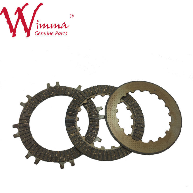 OEM DY100 CUB110 Rubber Motorcycle Clutch Plate Brown Color