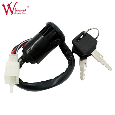 Motorcycle Ignition Switch For Honda CG125 4 Pins Black Universal With 2 Keys And Competitive Price