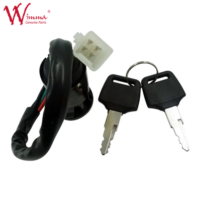Motorcycle Ignition Switch For Honda CG125 4 Pins Black Universal With 2 Keys And Competitive Price