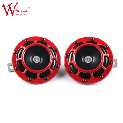 Motorcycle Speaker Horn Super Loud Blast Tone Grill Mount 12v Electric Horn 4ω Black