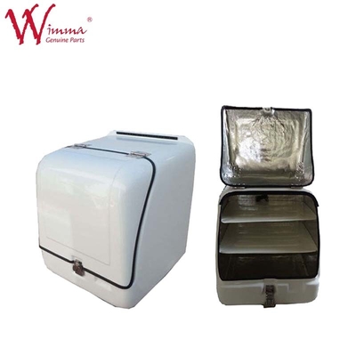 FRP Fiberglass Delivery Box 166 L Jumbo Box White With Led Lights