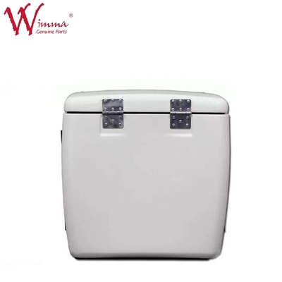 Fiberglass Delivery Box Jumbo Box White With Led Lights Good Performace 85 L FRP 500mm*485mm*495mm