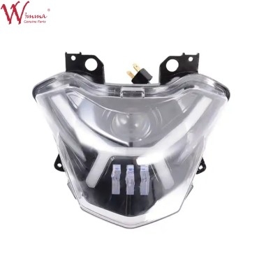 LED Headlight A Sleek Black For Kawasaki Z650 And Versys X 300