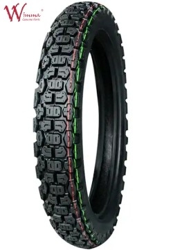 Motorcycle Tire Combos Black Rubber Grade A With 120/70 Width  Enhanced Durability