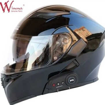 Motorcycle Full Face Helmet Electronic Bike Windproof Fog Proof With Adjustable Vents