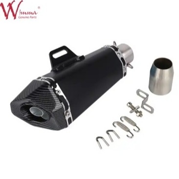 Motorcycle Exhaust Pipe Muffler Silencer 51mm For Exhaust System Performance Enhancement Sound Effects Weight Reduction