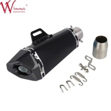 Motorcycle Exhaust Pipe Muffler Silencer 51mm For Exhaust System Performance Enhancement Sound Effects Weight Reduction