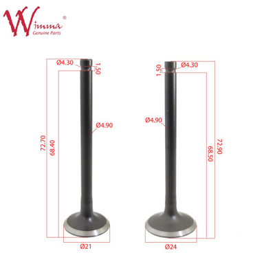 Intake Exhaust Valve For Motorcycle Engine Three Wheel GD115