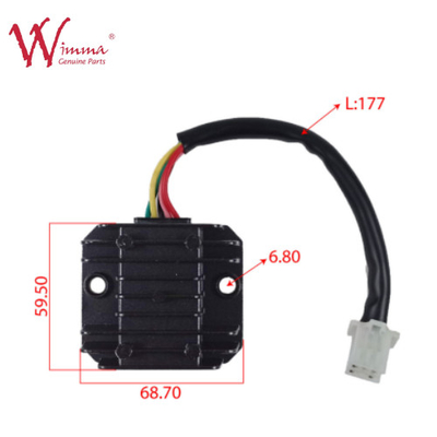 Motorcycle Regulator Rectifiers Waterproof 5-pins Fine Aluminum SK200FX200
