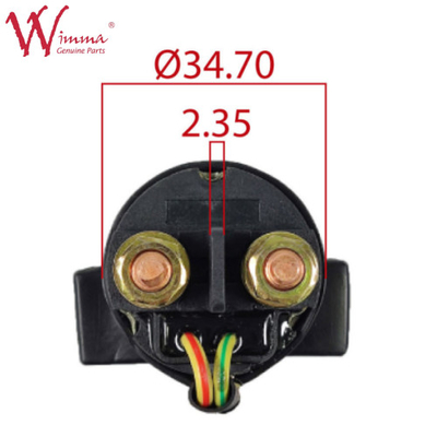 Motorcycle Electrical Relay Black Color For XY12530A Chinese Manufacturer Plastic