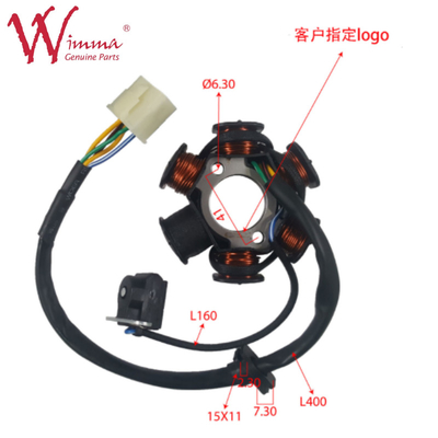 Motorcycle Magnetic Stator Coil Complete Electrical Parts XY1258(2009) ISO9001 Approval