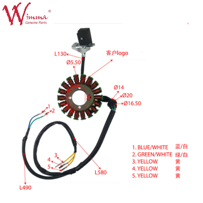 Motorcycle Stator Coil Stator Comp Motorcycle Electrical Parts TNT150 With Fine Quality