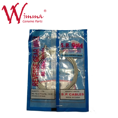 Motorcycle Control Cable Motorbike Accelerator Cable Steel ISO9001 OEM High Quality BAJAJ