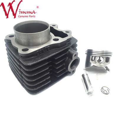 Motorcycle Liner Engine Block Cylinder Kit Good Performance Bajaj BACT100 Black Color