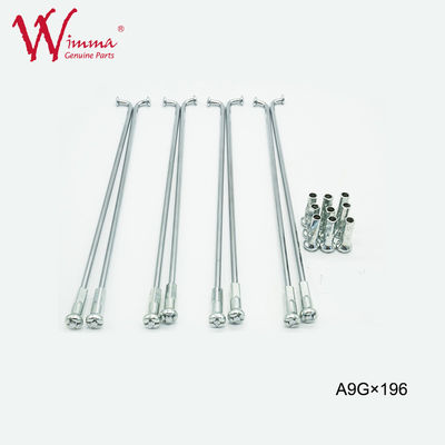 Motorcycle Spoke Set With Nipples Wholesale High Quality A9G 196mm Length Dirt Bike